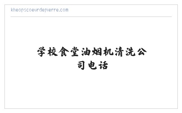 成都油烟管道清洗-成都抽油烟机清洗-成都烟道清洗-学校食堂油烟机清洗公司电话 缩略图